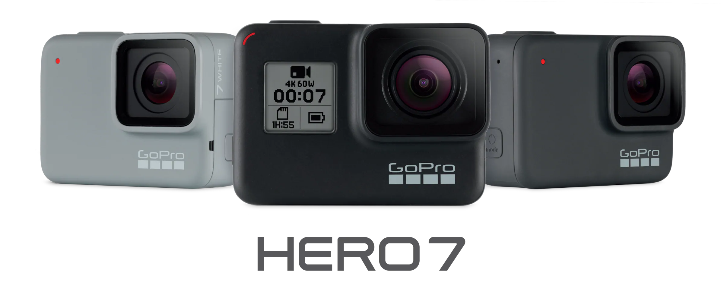 GOPRO, HERO7, ALL COLOURS, OKELEKTRISKE